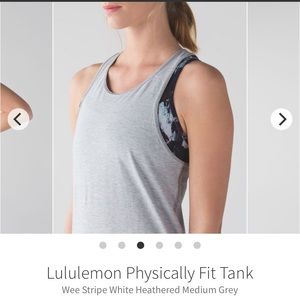 Lululemon physically fit tank